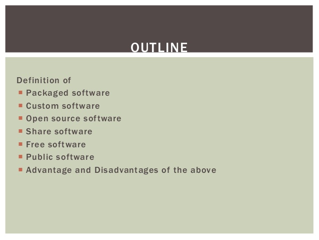 advantages and disadvantages of shareware software programs